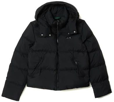 Lacoste Women's Jacket Veste, Noir, 40 Femme