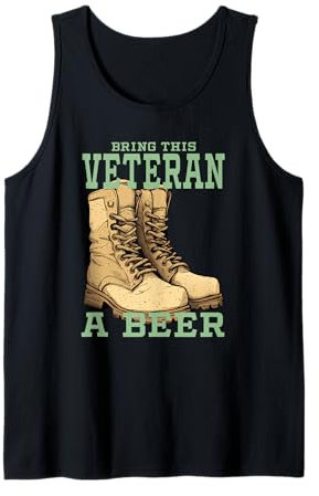 Bière pour les bottes sur le sol Débardeur