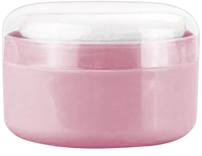 Récipient de Poudre pour Bébé Avec Bouffée - Boîte de Rangement des Talc et Distributeur Après Bain
