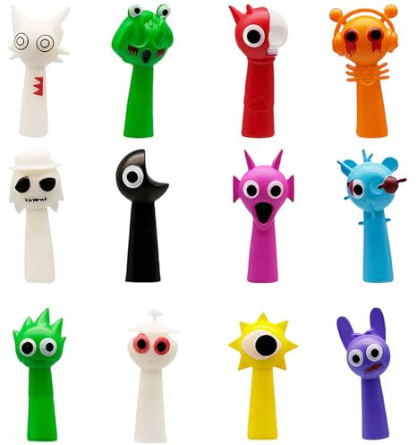 AYNKH - Figuras móviles S-prunki, juguetes de acción, coloridos para niños y niñas desde 3 años, seguros, duraderos y divertidos para todos los amantes de S-prunki