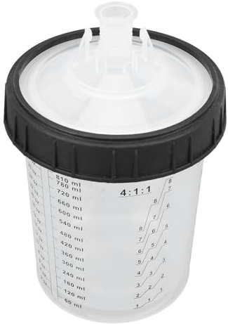 Generic Mezcente de Aerosol de Laca Desechable, Plástico Desechable -Lacquer -Lacquer Cup Cup Plano lokous Lull (0-810ml/0-28oz (F110807))