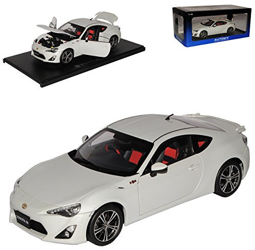 AUTOart T*o*y*o*t*a GT86 86 Coupe Weiss 78773 1/18 Modell Auto mit individiuellem Wunschkennzeichen