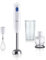 Braun Stabmixer MultiQuick 1 MQ 10.202 M - Elektrischer Stabmixer mit Edelstahl-Mixfuß und EasyTwist System, 3-teiliges Zubehör-Set, 450 Watt, Weiß