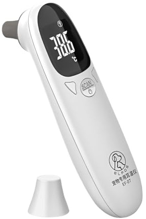 Hundöron temperaturmonitor, kontaktlös husdjurstermometer, örontermometer