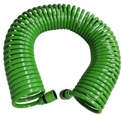 Tubo da giardino verde, 7,5/10/15/20 m, tubo flessibile per irrigazione, sistema di irrigazione per piante, irrigazione giardino (20 m)