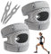 2 Stück Kniebandage Männer Damen, Verstellbare Knieunterstützung, Pain Relief Knee Braces, Stabilisierende Kniehilfe, Bandage Knie Stabilisierung, Knieorthesen, Knieschoner für Läuferknie,Springerknie