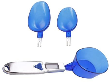TIDTALEO 300g Báscula Electrónica Para Cocina Cuchara Medidora De Peso Capacidad Precisión Para Hornear y Cocinar Cuchara Para Báscula De Peso Pantalla Lcd Clara