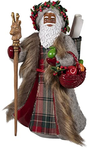 Hallmark Keepsake Christmas Ornament 2022, Black Father Christmas