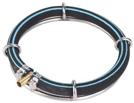 Cyrank Aquarium Luftblasen Diffusor Ring, 25cm Dia. Aquarium Luftsprudler Aquarium Belüfter Diffusor Luft Steinscheibe für Aquarium und Fische