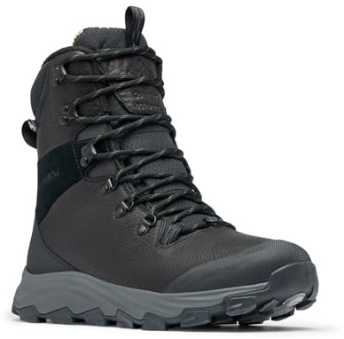 Columbia Men's Expeditionist Extreme Snow Boot, Black/Grill, 8 UK
