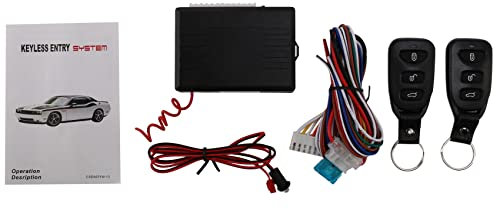 DATOZA Universal Car Alarm Systems Auto Remote Central Kit Door Lock Keyless Entry System Central Locking with Remote Control