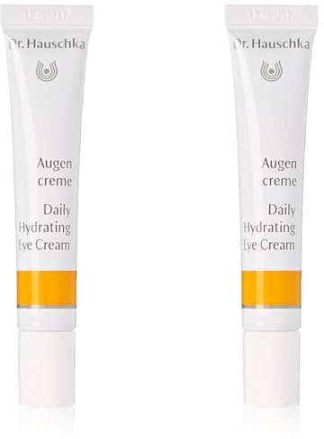 Dr. Hauschka Augencreme unisex, leichte Feuchtigkeitspflege, 12.5 ml, 2er Pack (1 x 24 g)