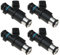 YAOPEI 4x Injecteur de Carburant 1984.E0 1984E0 Compatible avec 1.4 Berlingo C2 C3 Xsara 1007 206 306 307 Partner 0280156357