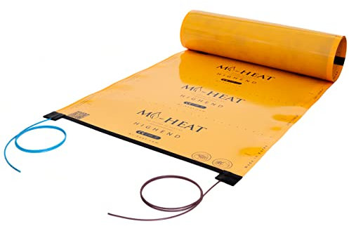 Lámina calefactora Mi-Heat HighEnd de 4,0 m, 200 W/m², eficiente calefacción eléctrica de techo, para una instalación detrás de una placa permeable al calor