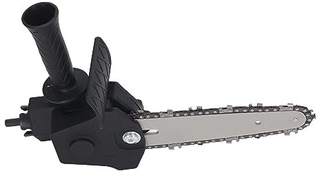 Adaptador de Taladro Eléctrico a Sierra, Accesorio de Motosierra Portátil para Trabajar con Ajuste de ángulo Flexible