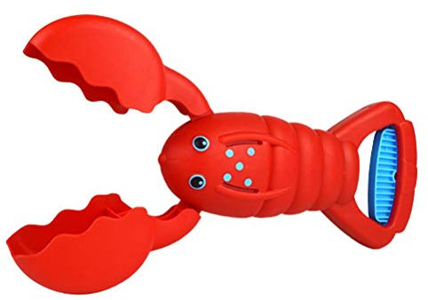 Jouets de Plage Pinces à Homard Amusants pour Enfants, Ensemble de Jouets de Plage d'été, Jeux de Plein Air, Jouets de Sable pour Enfants, Activités de Plage Créatives, Plaisir (A)