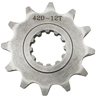 cyclingcolors pignone trasmissione catena moto ciclomotore compatibile con am6 minarelli 420 12 denti