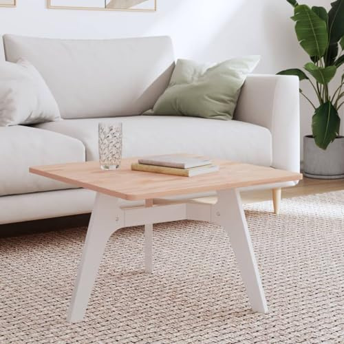 ULUYYUC Plateau de table 60 x 60 x 1,5 cm en bois de hêtre massif, carré, design moderne, robuste et durable, pour salle à manger, table basse, balcon, cuisine, bureau et projets de meubles DIY