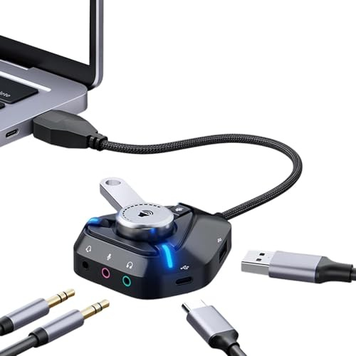 USB Ljudgränssnitt För Dator Extern typ-C-förstärkare