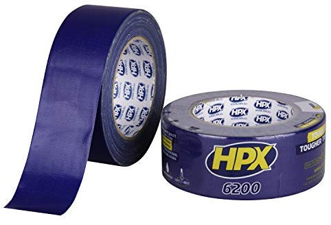 HPX-CD5025-Cinta americana Premium Plus 6200 Azul oscuro (48mm x 25m)