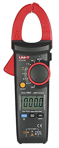 UT213C Pinza amperometrica digitale AC/DC Øcavo: 30mm I DC: 40/400A UNI-T