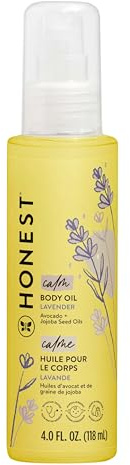 Calm Body Oil, Lavender, 4 fl oz (118 ml), The Honest Company