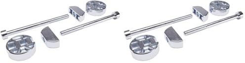 cyclingcolors 2x Connecteur rapide jonction plan travail ferrure d'assemblage Ø20mm x 10mm meuble vis Fixation Support Plaque Bois (Lot de 2)