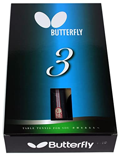 Butterfly B302FL Shakehand Table Tennis Racket | China Series | Racket and Case Set with A Combination Smooth & Pips-Out Rubber | Recommended for Beginning Level Players