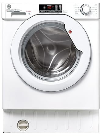 Hoover HBD 485D1E/1-80 8+5Kg 1400 Integrated Washer Dryer, White