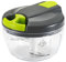 Sifenma Multi-Function Manual Food Chopper & Processors with Handle and Cover,Vegetable Chopper Shredder,Garlic Chopper,Suitable for Onions Garlic Peppers Carrots Fruits,Wonderful for Kitchen(Green)