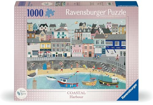 Ravensburger Coastal Harbour 1000 Piece Jigsaw Puzzle for Adults and Kids Age 12 Years Up