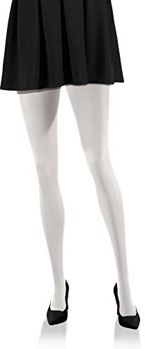 sesto senso Thermostfumpfhose Damen Strumpfhose Winter Warm 100 Den Blickdicht 2 S Weiß