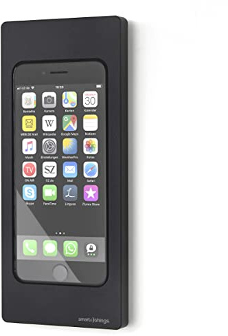 smart things s30__SE b sDock Nano SE - Smartphone Wandhalterung für Apple iPhone 6, iPhone 7, iPhone 8, iPhone SE (2020 + 2022) schwarz