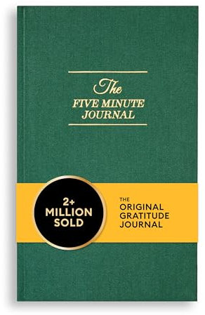 Intelligent Change: The Five Minute Journal - Original Daily Gratitude Journal for Happiness, Mindfulness, and Reflection - Daily Affirmations with Simple Guided Format - Undated Life Planner