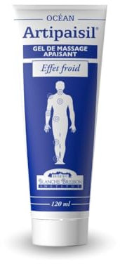 BLANCHE BRESSON - Artipaisil - Gel de Massage Muscles et Articulation - Soulage les Muscles & Douleurs, Gel Effet Froid, Action Intense, Anti-Camphre, Apaisant - Fabriqué en France - 120 ml