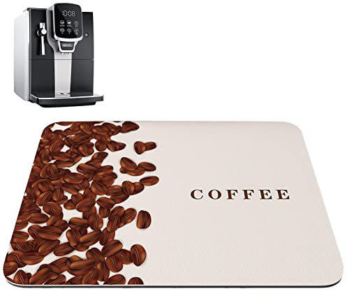 Tappetino per macchina da caffè, tappetino morbido per macchina da caffè antiscivolo - per bar in gomma inferiore design per bar da cucina