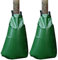 CJBIN Wassersack für Bäume, 2 Pcs 75 L Baumbewässerungssack Set, Bewässerungssäcke für Bäume, PVC Bewässerungssack für Bäume, Baum Bewässerungs-Sack für Sämlingstransport GartenbewäSserung, Grün