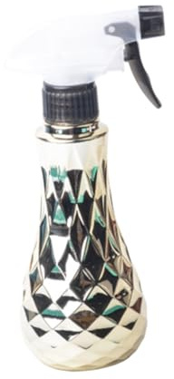 DOITOOL Regadera De Alta Presión Pulverizador Para Peluquería Botella Pulverizadora De Agua Dorada Herramienta De Peluquería Para Salón