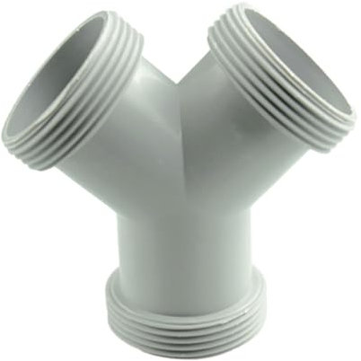 Washing Machine Drain Tee Joint 3 Way Sink Drain Waste Pipe Connector Kitchen Sewer Pipe Fitting Easy Installation