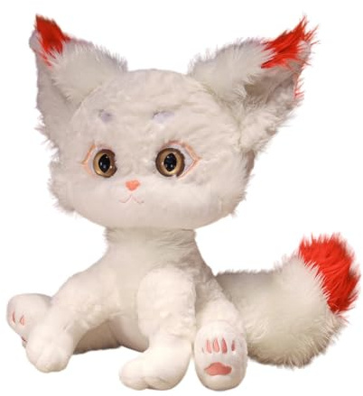 Générique Renard des neiges en Peluche, Animal en Peluche Renard Jouet en | de renard doux pour salon, canapé, chambre d'enfant, voiture, chambre à coucher, crèche, salle de jeux, , canapé, déc