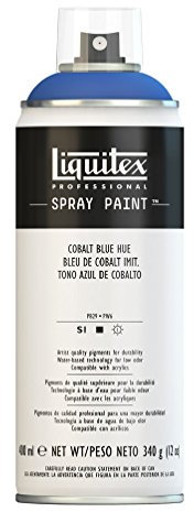 Liquitex 4450381 Professional Spray Paint 400 ml, Cobalt Blue Hue