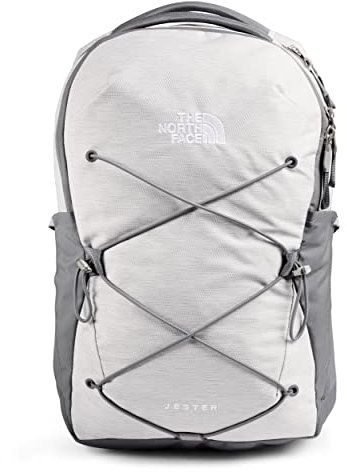 The North Face Jester Rucksack TNF White Metallic Melange-Mid Grey 27 L