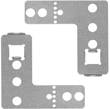 PartsBroz 00170664 170664 Montagehalterungs-Set (2-teilig) – kompatibel mit Bosch Gaggenau Thermador Kenmore Geschirrspüler – ersetzt AP2802354 00165778 165778 86886 888006 PS3439450 PS8697377 3