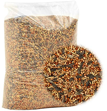 Tidyard Mangime per Uccelli 25 kg Pettirossi,Cinciallegre,