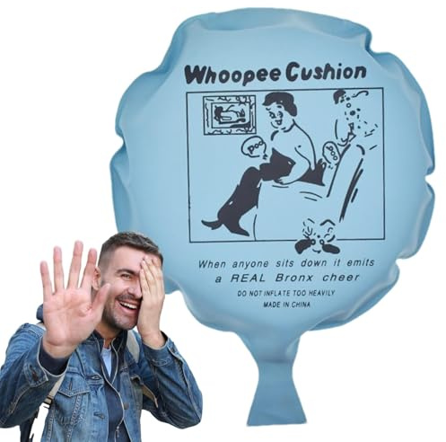 Bolsa de pedos de broma, cojín con sonido de pedos | Cojín de broma de pedos para el día de los inocentes - Novedad truco juguete amigos y familia reunión pedos ruido cojín para cama, sofá, sofá