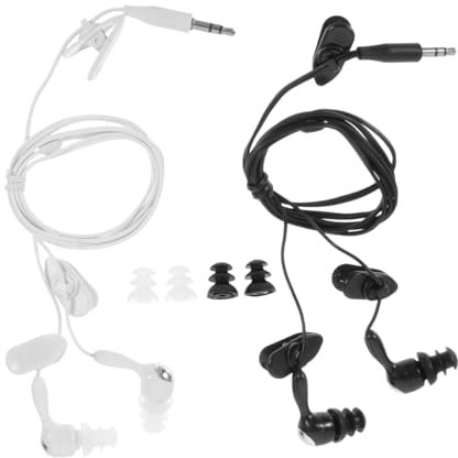 DIYEAH 2Pezzi Auricolari Impermeabili per Tappi per Orecchie per Sport Acquatici Confortevoli e Ergonomici Protezione Contro Infezioni per Surf e Doccia