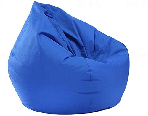 Fodera impermeabile per poltrona a sacco, grande tessuto Oxford per sedie da gioco e da giardino, morbida, per interni ed esterni, con cerniera, imbottitura non inclusa