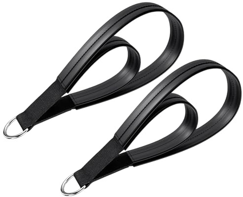 Generisch Correas de pilates para reformadores, fuerza acolchada antideslizante del tronco, bandas de fitness y correas de pilates, para entusiastas, atletas, mujeres, principiantes, estudios en casa