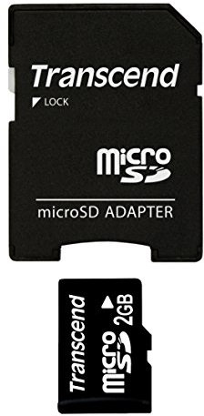 Transcend TS2GUSD - Tarjeta de Memoria microSD de 2 GB