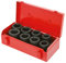 KS Tools 515.0610 1 Sechskant-Kraft-Stecknuss-Satz, kurz, 8-tlg.